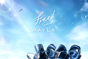 「Free!」水中で輝く遙、真琴、凛、渚、怜たちをイメージ！「MAYLA」リボンが華やかなパンプス登場【56%OFFセール中】 画像