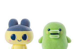 まめっちやくちぱっちがふわふわ♪ 「たまごっち」描き起こしデザインのフロッキードール登場 画像