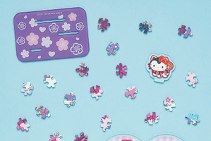 キティやマイメロが着物姿に♪ 「サンリオ」ジグソーパズルがアクリルスタンドになった“アクスタパズル”が発売 画像