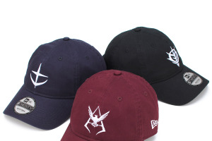 「機動戦士ガンダム」地球連邦軍、ジオン公国軍、シャアのマークをシンプルデザイン♪「NEW ERA(R)」コラボキャップが登場 画像