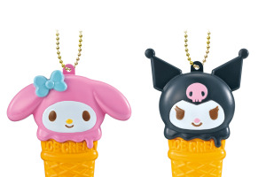 「サンリオ」キティやマイメロ、クロミたちがアイスクリームに!? 選べて嬉しいマスコットチャーム登場 画像