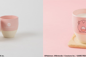 「ポケモン」ラッキーが福島県の名品とコラボ♪ 旬桃ゼリー、すず鳴りカップ、和紙うちわなど 画像