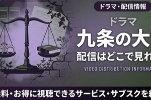 ドラマ「九条の大罪」の配信はいつから？Netflixで視聴する方法を解説 画像