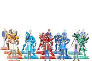 「鎧真伝サムライトルーパー」凱も、十勇士も、白炎も！推しをつなげて飾ろう☆　つながるアクリルスタンドが登場 画像