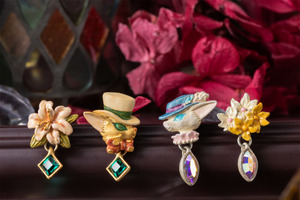 スタジオジブリ「耳をすませば」バロン&ルイーゼをイメージ♪あたたかみのあるピアスセット登場 画像