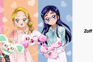 「プリキュア」メガネブランド「Zoff」と初コラボ！キュアブラック＆キュアホワイト、シャイニールミナスたちのアイウェア登場 画像