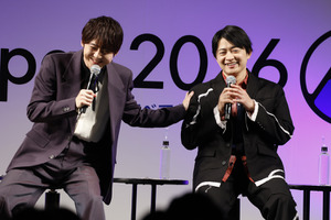 高橋留美子最新作「MAO」梶裕貴、川井田夏海、寺澤百花、豊永利行が魅力を熱弁！下野紘は即興歌唱でアピール♪「AJ26」ステージレポ 画像