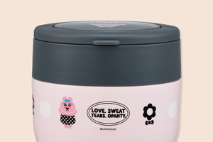 「おぱんちゅうさぎ」と一緒にあたたかいランチを持ち歩こう♪ ハンドル付きランチジャー＆デリカポットが登場！ 画像