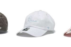 「ディズニー」アリエル、シンデレラ、ラプンツェルのカジュアルキャップが可愛い！プリンスとのダンスシーンモチーフも♪ 画像