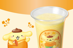 「サンリオ」ポムポムプリンやシナモンたちをイメージしたフルーツジュース♪ コラボジュースを飲んで推しを応援しよう！ 画像