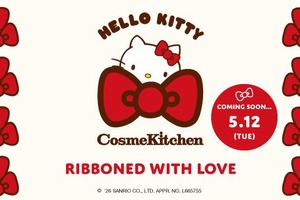 ハローキティ×Cosme Kitchen初コラボ！ オリジナル雑貨＆ブランドコラボのヘアケア用品が登場 画像