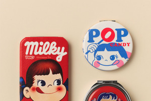 不二家の「ペコちゃん」がレトロ風アートで実用性バツグンのアイテムに♪ ポコちゃんも登場【アフタヌーンティー・リビング】 画像