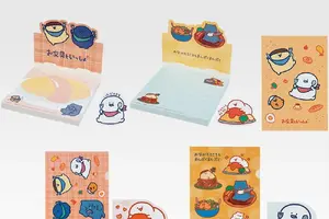 「お文具といっしょ」のキャラクターたちがキッチンを彩る！ぬいぐるみやプレート、調味料入れになって「一番くじ」の賞品に 画像