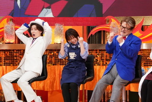 京本大我が怪盗キッドのコスプレを披露！「名探偵コナン」をバラエティ番組が総特集― 大和田伸也は新一と蘭の純愛にキュンキュン！ 画像