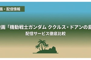 「機動戦士ガンダム ククルス・ドアンの島」の配信はどこで見れる？サブスクまとめ 画像