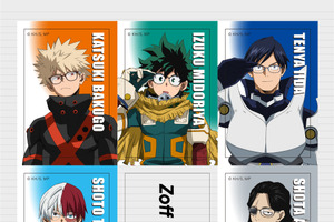 「ヒロアカ」デク、爆豪勝己、相澤消太らが眼鏡に！ Zoffコラボアイテムが登場 画像