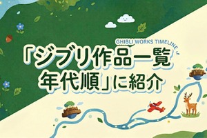 ジブリ作品一覧｜全27作品を年代順に紹介！配信状況も解説 画像