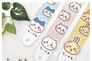 「ちいかわ」ハチワレ、うさぎ達のおかおをドドンとデザイン♪ ストラップ登場 画像