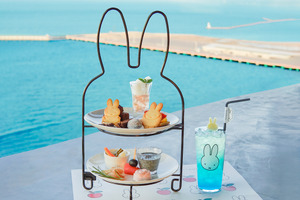 ミッフィーが青森県からチラっと♪ お顔ティラミスも見逃せない☆ 限定グッズ＆コラボメニュー登場【AOMORI×Dick Bruna TABLE】 画像