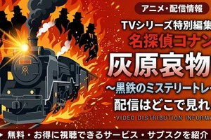 TVシリーズ特別編集版「名探偵コナン 灰原哀物語～黒鉄のミステリートレイン～」の配信はどこ？無料視聴方法 画像