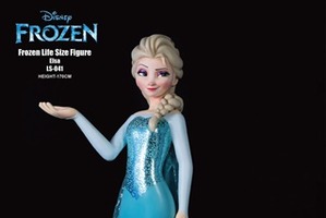 価格98万円、「アナ雪」アナとエルサの等身フィギュア登場　ハンドペイントで精巧な仕上げ 画像