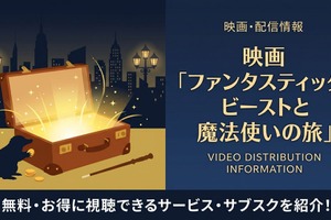 「ファンタスティック・ビーストと魔法使いの旅」配信はどこで見れる？視聴方法を紹介 画像