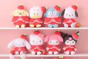 キティ、シナモロールたちがいちごでキュートに♪「いちご新聞」デザイン雑貨が登場！POP UP STOREが4月26日まで開催 画像