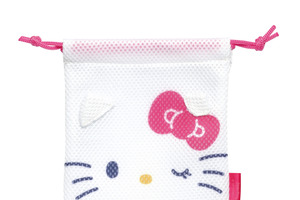 「サンリオ」キティやクロミのおかお巾着が便利そう♪ メッシュ素材で気軽に使える！カプセルトイで26年4月中旬から 画像