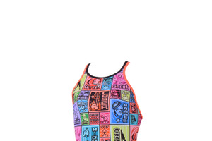 「星のカービィ」レトロゲームな柄がおしゃれ～♪ 大人も子供も楽しめる！水着やスイムキャップなど登場 画像