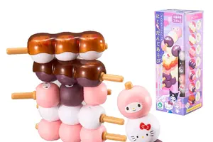 ハローキティ＆シナモロールたちがおだんごに!? キュートなバランスゲーム登場 画像