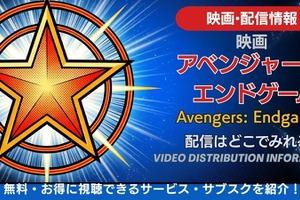映画「アベンジャーズ／エンドゲーム」の配信はどこで見れる？無料で見る方法も解説 画像