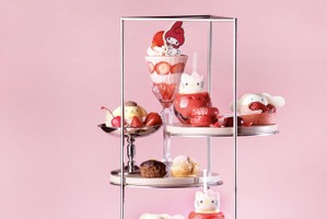 サンリオの“カワイイ”×大人エレガンスなアフタヌーンティーが誕生♪ 「サンリオ展」コラボで期間限定開催【4月24日～】 画像