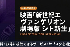 アニメ「新世紀エヴァンゲリオン劇場版 シト新生」配信はどこ？おすすめサブスクを紹介 画像