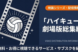 「ハイキュー」劇場版総集編の配信はどこで見れる？おすすめを紹介 画像