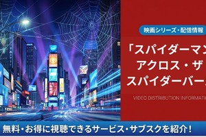 映画「スパイダーマン：アクロス・ザ・スパイダーバース」の配信は？視聴方法と声優情報 画像