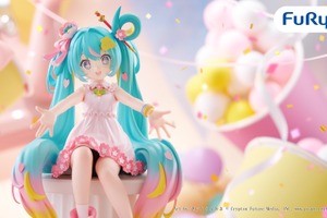 初音ミク、竈門炭治郎らがカップ麺ストッパーフィギュア「ぬースト」に！10周年記念でデスノート、鬼滅など人気作品が4月より登場 画像