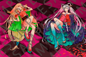 「超かぐや姫！」入場者特典第7弾「ワールドイズマイン」イラストポストカード！ ウェルカムアナウンス最終週はかぐや＆彩葉＆ヤチヨが担当 画像