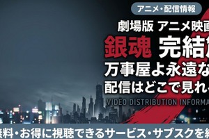 劇場版「銀魂 完結篇 万事屋よ永遠なれ」の配信はどこで見れる？お得に視聴できるサブスクを紹介！ 画像