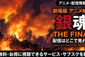 劇場版「銀魂 THE FINAL」の配信はどこで見れる？お得に視聴できるサブスク・アプリ比較 画像