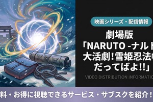 「劇場版 NARUTO 大活劇!雪姫忍法帖だってばよ!!」の配信はどこで見れる？ 画像
