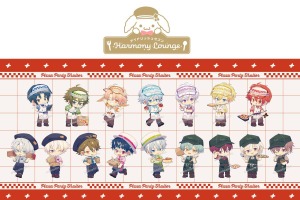 「アイナナ」七瀬陸らが“ピザ屋”バイト!? 4ユニットのコラボピザが美味しそう♪ アニメイトコラボカフェ第4弾【5月12日より】 画像