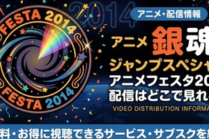 アニメ「銀魂 ジャンプスペシャルアニメフェスタ2014」の配信はどこで見れる？ 画像