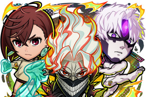 「ダンダダン」変身したオカルン＆モモやジジが初登場！「コトダマン」コラボ第2弾が4/28より開催 画像