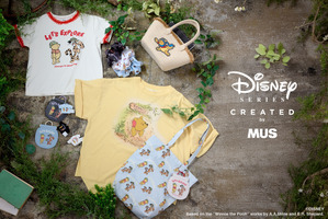 「くまのプーさん」の世界を可愛く着こなそう！ ヴィンテージ感あふれるTシャツ＆バッグが明日（5/20）より登場 画像