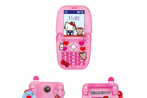 「サンリオ」ぱかぱかガラケー＆ドット絵がレトロかわいい♪ クロミ、ポムポムプリンらのキーホルダー登場 画像