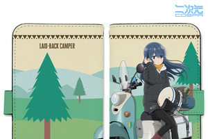 「ゆるキャン△」志摩リンが髪をなびかせ、バイクでひといき♪ カリブーのアパレルも☆ 新作グッズ登場 画像