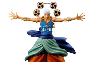 「ワンピース」ギア5ルフィがシュート！エネルはディフェンス!?「NBA」コラボフィギュア第1弾が登場 画像
