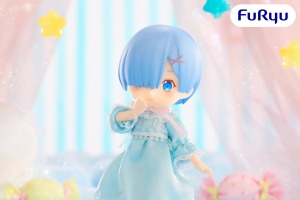 「リゼロ」レムと＆ラムのナイトドレス姿にキュン♪ デフォルメデザインのドールフィギュアが登場 画像