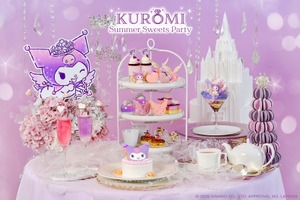 「サンリオ」クロミファン必見の大人可愛いアフタヌーンティが登場♪ 6月13日より東京・大阪など全国7都市で期間限定販売 画像