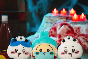 ちいかわ＆ハチワレが血みどろナースに!?「ちいかわ」ハロウィン仮装マスコット登場【受注予約受付中】 画像